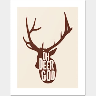 cute deer puns Posters and Art